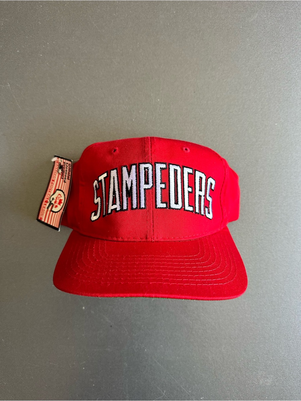 Vintage Starter The Classic Red "Stampeders" Hat
